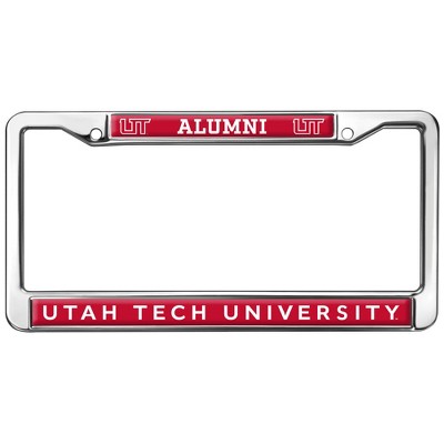 Utah Tech Alumni Full Size Standard License Plate Metal Frame
