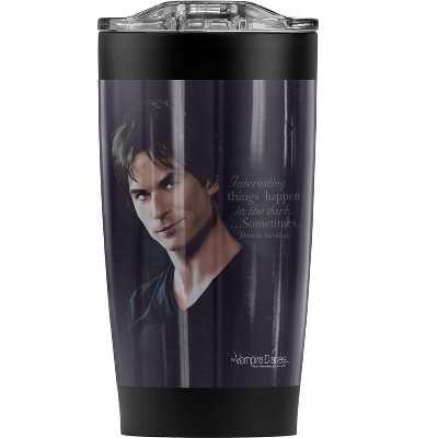 Vampire Diaries Sometimes Steel Tumbler 20oz Coffee Travel Mug