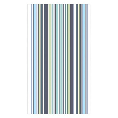 Sheila Wenzel-Ganny Lavender Mint Blue Stripes - Tablecloth Deny Designs