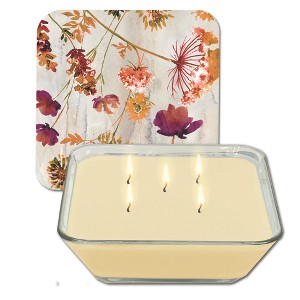 Courtside Market Elaine Swann Rustic Bloom Collection ~ Wildflower Meadow 20 oz Soy Wax Candle with Decorative Art Lid - 1 of 3