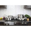 Cuisinart French Classic 10pc Stainless Steel Tri-Ply Cookware Set - FCT-10: Kitchen, Even-Heating, Stay-Cool Handles - 2 of 4