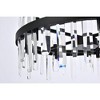 Elegant Lighting Serena 14 - Light Pendant in  Black - 4 of 4