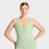 Women's Everyday Soft Medium Support Longline Sports Bra - All In Motion™ - 3 of 4