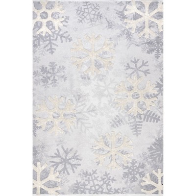 Nuloom Fiona High-Low Snowfall Indoor Area Rug