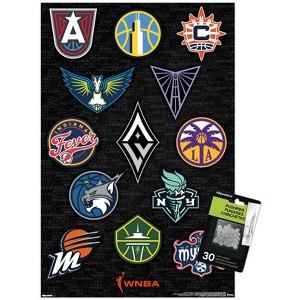 Trends International WNBA League - Logos 25 Unframed Wall Poster Prints - 1 of 4