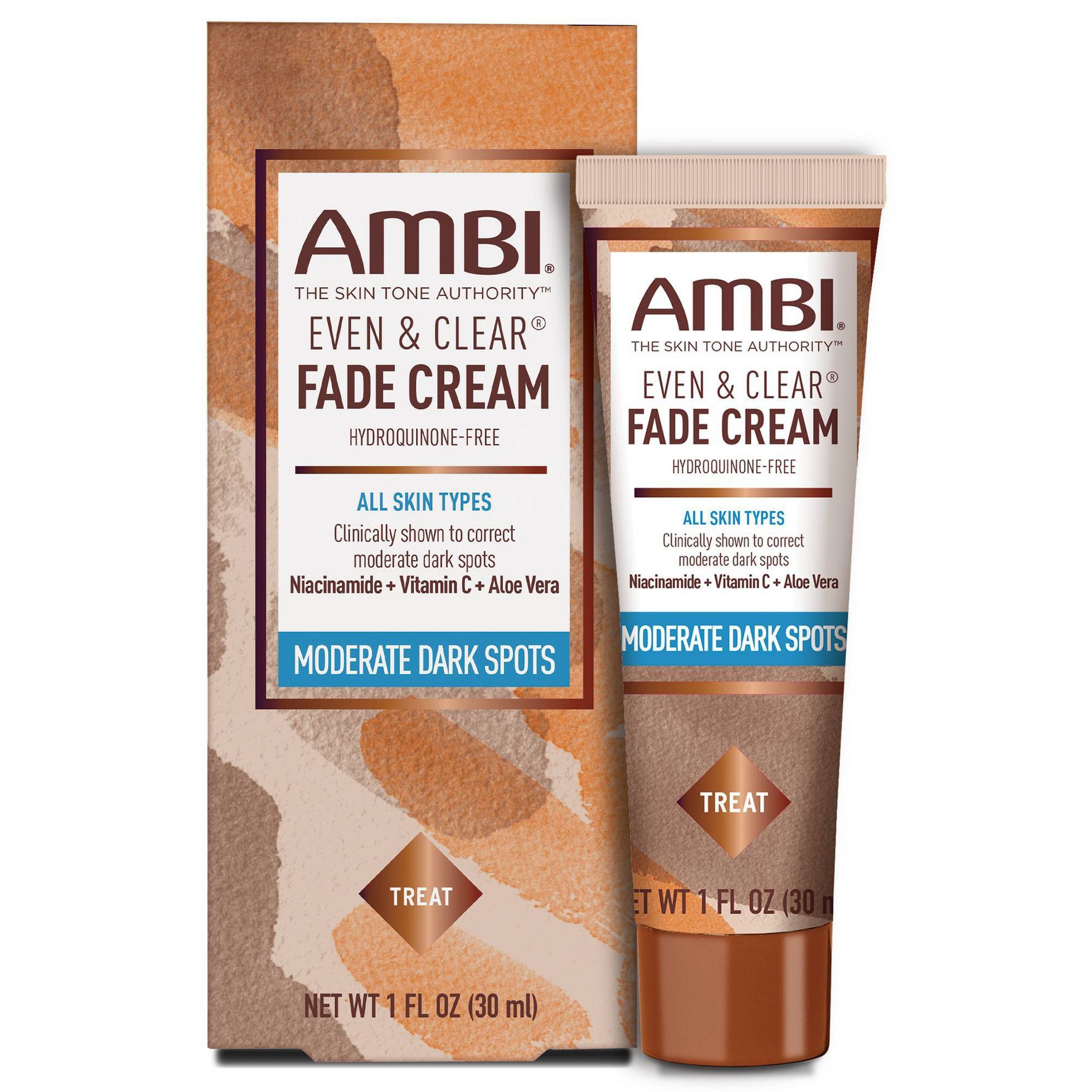 AMBI Even & Clear Fade Cream - 1fl oz