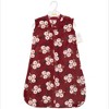 Hudson Baby Infant Girls Fleece Sleeping Bag, Sack, Blanket, Burgundy Floral - 2 of 2