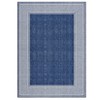 Area Rugs for Living Room Modern Bordered Rug Farmhouse Geometric Bedroom Rugs Low Pile Non Shedding Carpet - 3 of 4