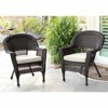 HomeStock Honey Wicker Chair with Cushion - 4 of 4