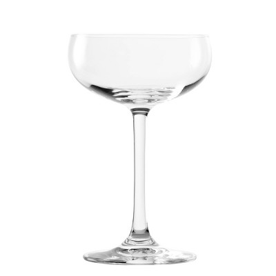 Stolzle Lausitz Set of 6 Coupe Champagne 7.75oz Saucers: