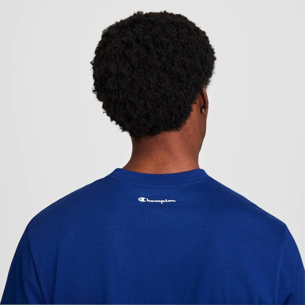Camiseta gráfica de hombre Champion - Azul oscuro Bulldog 5