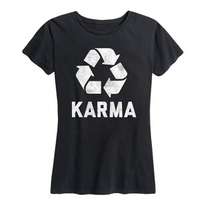 Women's - Instant Message - Recycle Karma Short Sleeve Graphic T-Shirt - 1 of 4