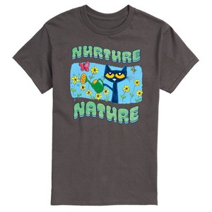 Men's - Pete the Cat - Nurture Nature Short Sleeve Graphic T-Shirt - 1 of 4