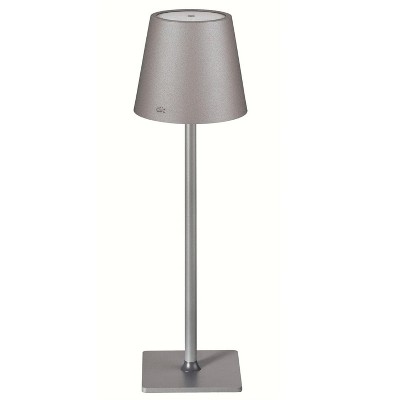 Cilio "Sole" LED Table Lamp, black, 13.75" x 4.25" dia.