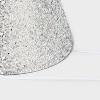 10ct 5" Glittered Party Hats Silver - Spritz™ - image 3 of 3