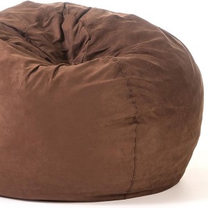 CAVINAS 5FT Microfiber Bean Bag Chair,Lounge Chair Indoor with Removable Cover,Gaming Bean Bag Chairs for Adults,Comfy Chair for Living Room Furniture - 1 of 4