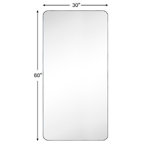 TEHOME Kengston Rectangular Metal Framed Wall Mounted Bathroom Vanity Mirror - 1 of 4
