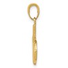 Black Bow Jewelry 14k Yellow Gold Soccer Shoe and Ball Pendant - 2 of 4