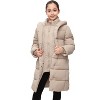 Rokka&Rolla Girls' Knee-Length Coat Long Puffer Jacket - 4 of 4