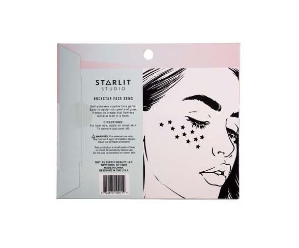 Starlit Studio Rockstar Face Gems Queen Face Gems