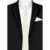 Jacob Alexander Men's Solid Color 2" Skinny Neck Tie - 3 of 4