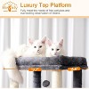 Heybly Cat Tree for Indoor Cats Large Adult with Big Platform - 3 of 3