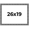 PosterPalooza | Distressed Black Picture Frame - UV Acrylic, Backing Board, Hanging Hardware Included - 2 of 4