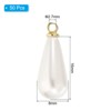 Unique Bargains Metal Bulk Elegant DIY Crafts Jewelry Making Pearl Pendant 50 Pcs - 2 of 4