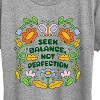 Women's - Instant Message - Seek Balance Not Perfection Short Sleeve Graphic T-Shirt - 2 of 4