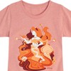 Girls' - Disney - Jasmine's Natural Beauty Fitted Short Sleeve Graphic T-Shirt - 2 of 4