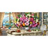 4000 Piece Jigsaw Puzzle, Summer Flowers and Cup of Tea, Still nature jigsaw, Romantic picture, Classic, Adult Puzzle, Castorland C-400263-2 - 2 of 4