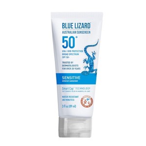 Blue Lizard - Sensitive Mineral Sunscreen Lotion SPF50, 5 Oz - 1 of 4