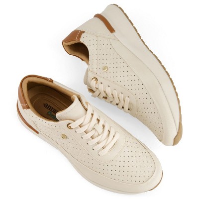 Женские кроссовки Andrea Casual Sneakers 87276, Beige, 7 — фото 3