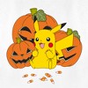 Women's Pokemon Halloween Pikachu Jack-O'-Lanterns T-Shirt - 2 of 4