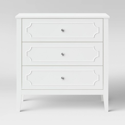 Davinci Chloe Regency 3 Drawer Dresser White Target