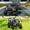 Jojoka 12V Kids Ride On Truck Car w/ Remote Control Drive Powerwheel for Toddler, LED, Bluetooth, 3 Speeds,Battery Powered Toy - 3 of 4