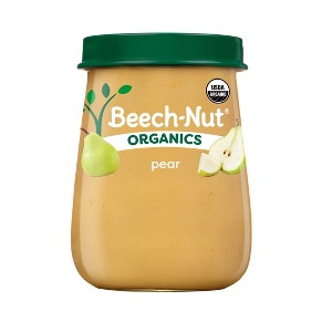 Beech-Nut Non-GMO Organics Pears Baby Food Jar - 4oz - 1 of 4