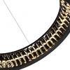 CWI Lighting,Rosalina LED Chandelier With Matte Black Finish - 4 of 4