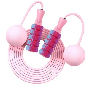 Dexmalle 2 in 1 Jump Ropes Training Skipping Fitness Weighted - 1 of 4
