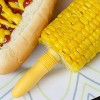 Chef Craft 6pc Corn Cob Utensil Set - Includes 2 Corn Dishes & 4 Corn Cob Holders - 4 of 4