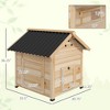 Duck Coopen Duck House with Openable Roof & Double Doors - 3 of 4