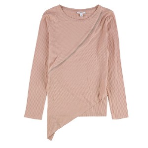 bar III Womens Zipper Detail Pullover Blouse - 1 of 2