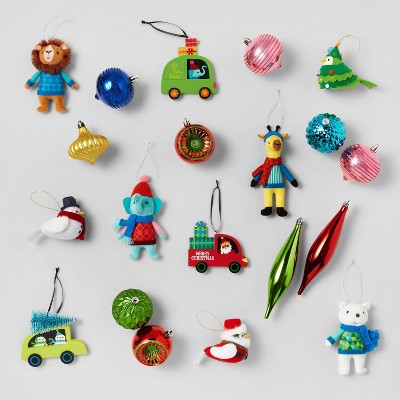 20pc Toy Kingdom Christmas Ornament Kit - Wondershop™