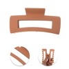 Unique Bargains Rectangle Frosted Hair Clips 1 Pc - 3 of 4