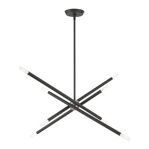Livex Lighting Soho 8 - Light Chandelier in  Scandinavian Gray - 1 of 1