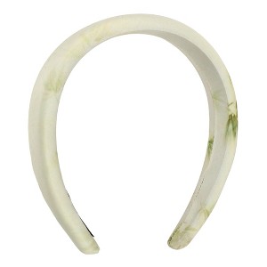 Unique Bargains Women's Elegant Ink Wide Sponge Hairband 6.30"x5.71" 1 Pc - 1 of 3