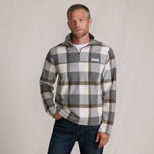 Lands' End Men's Anyweather Fleece Quarter Zip Pullover - 1 of 4
