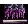 Triple Ghost Ekkolight – Acrylic Halloween Decor 15"H – Whimsical LED Glow By Melrose - 3 of 3