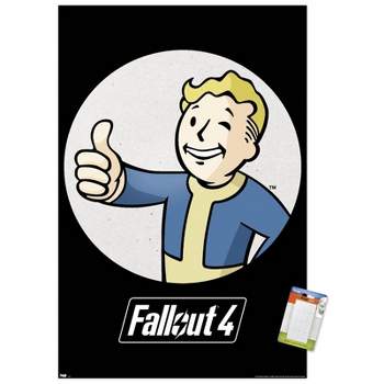 Trends International Fallout - Vault Boy - Thumbs Up Unframed Wall Poster Prints