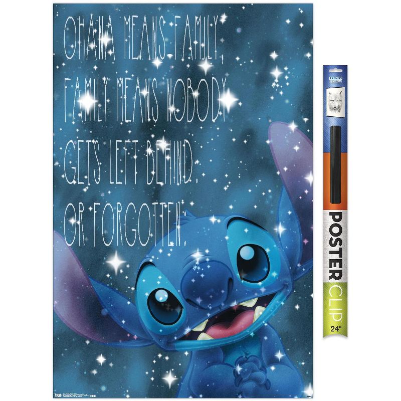 Trends International Disney Lilo and Stitch - Ohana Unframed Wall Poster Prints, 1 of 6